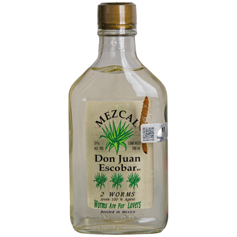 Don Juan Escobar Mezcal  2 Worms 200ml